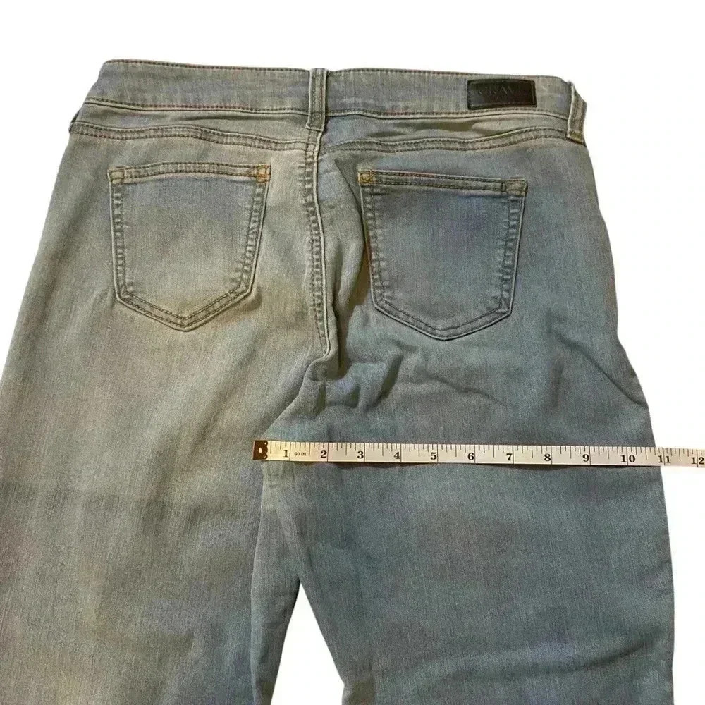 Crave By Cp Women's Mid-rise Ankle Skinny Elastic Jeans Light Wash Size 9/29 - Picture 7 of 16